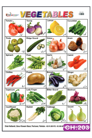 Vegetable Chart