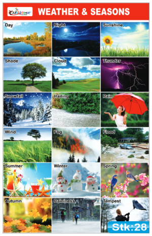 Weathers and Seasons Stickers
