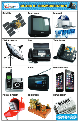 Means of Communication Stickers
