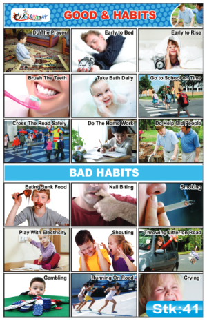 Good and Bad Habits Stickers