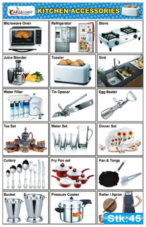 Kitchen Accessories Stickers