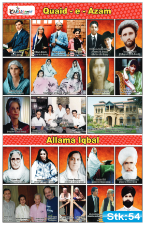 Quaid-e-Azam and Allama Iqbal Stickers