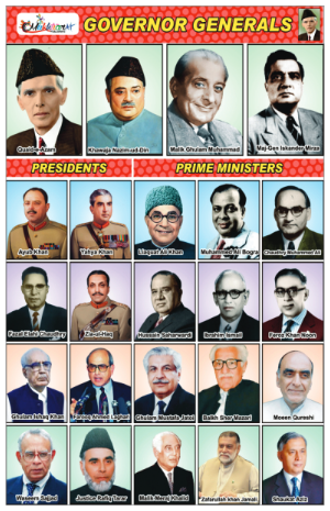 Governor Generals, President and Prime Ministers Stickers