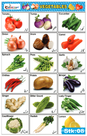Vegetables Stickers