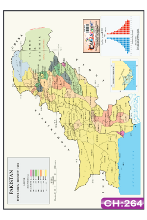 Pakistan Map Chart